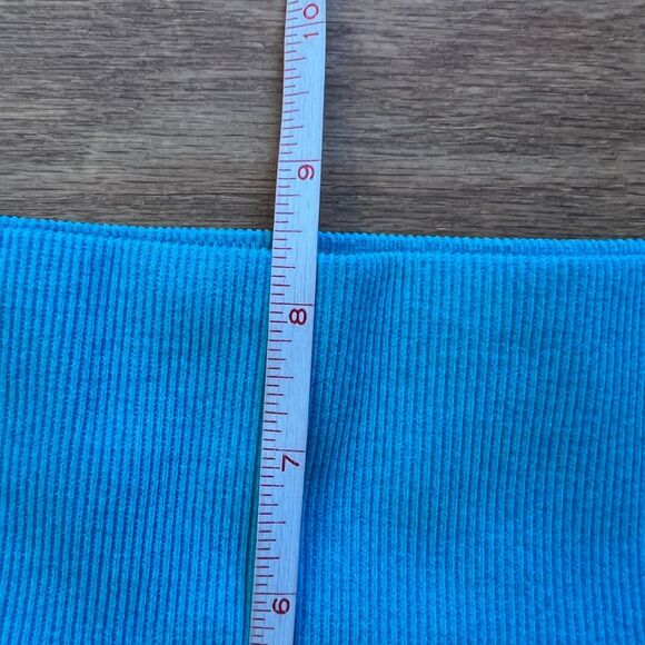 PINK Active Victoria's Secret Seamless Leggings Size XS Bright Blue - Picture 7 of 8